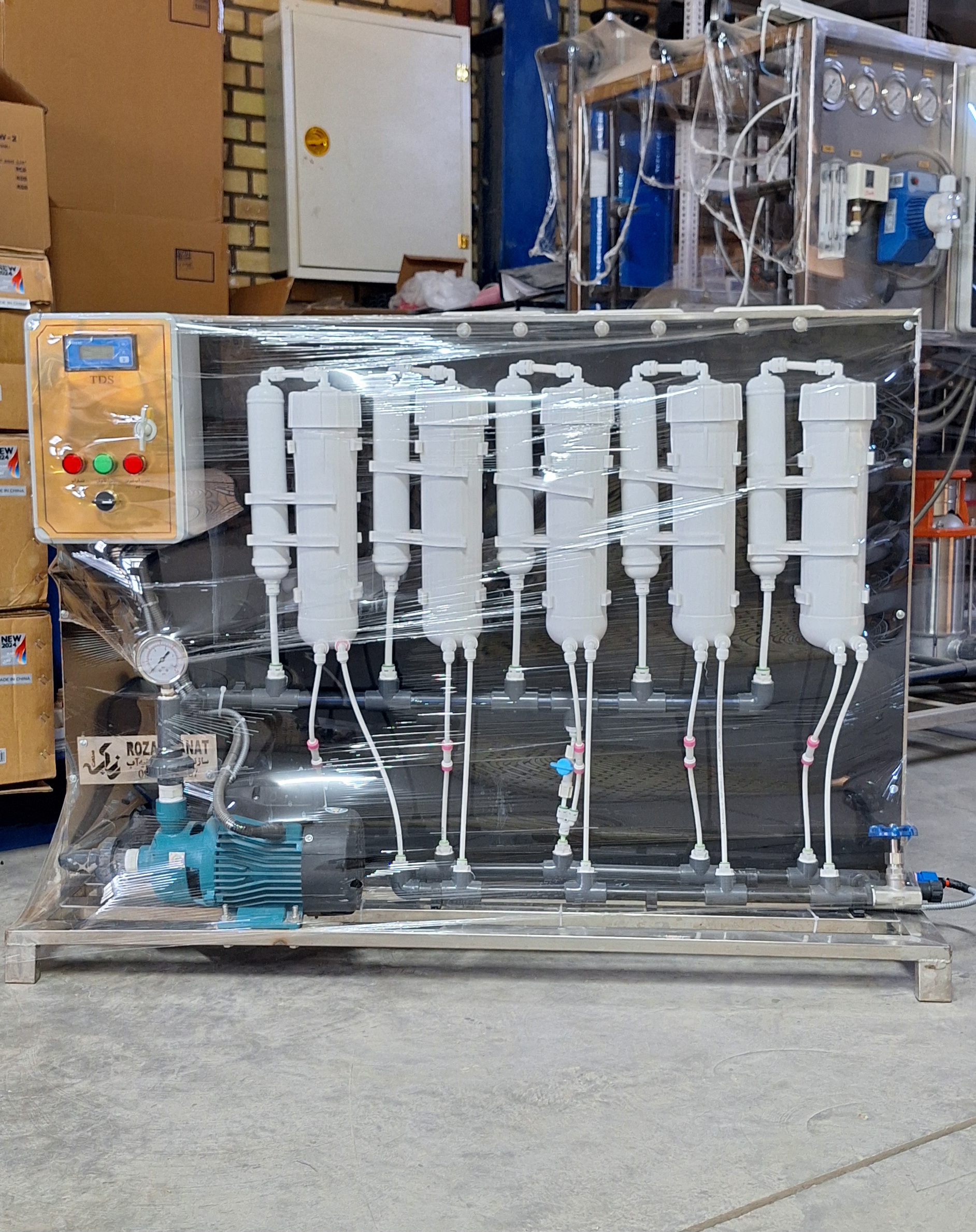 دستگاه تصفیه آب نیمه صنعتی